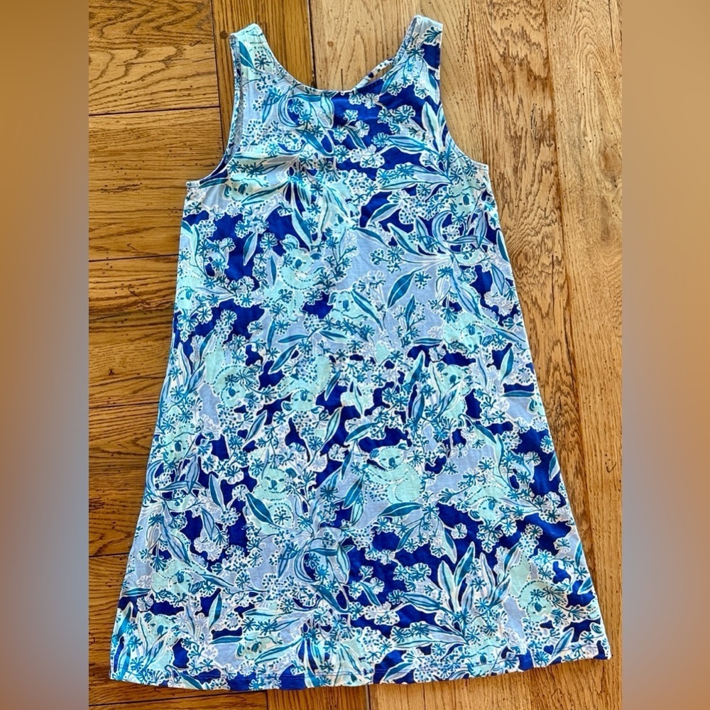 Lilly Pulitzer Kristen Koalafications Royal Purple Bamboo Dress XS Nwot - Picture 5 of 13